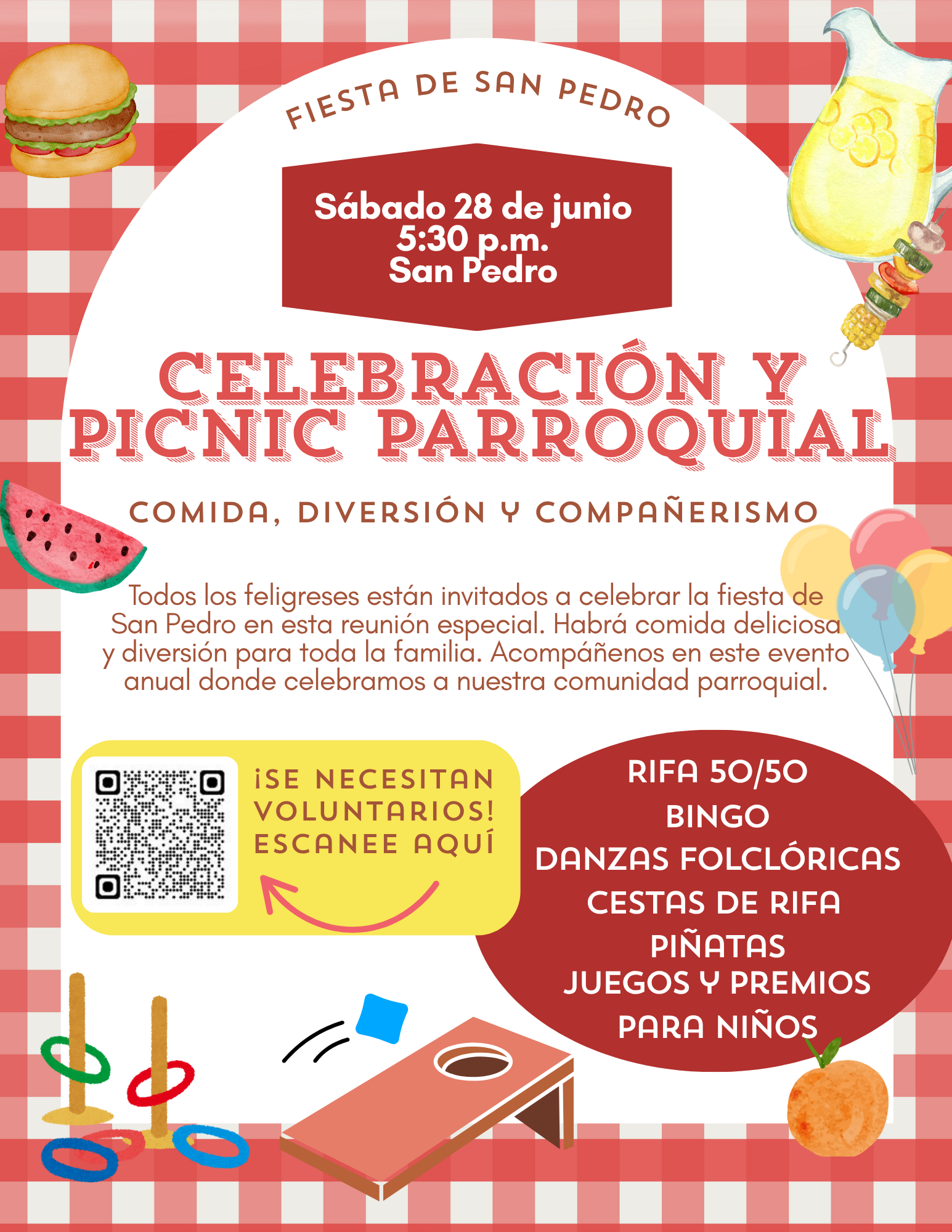 parish picnic(Spanish)