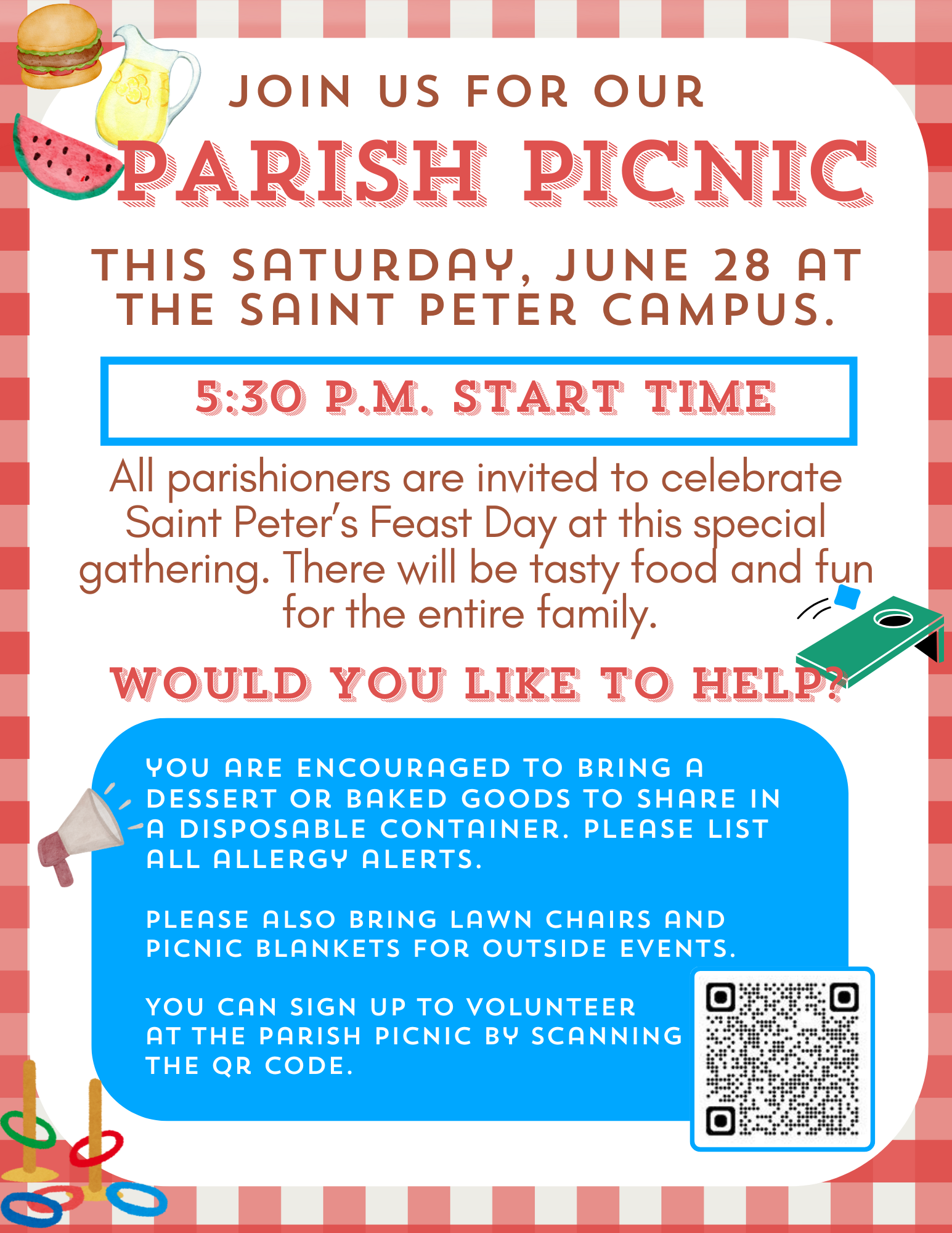 parish picnic 6.22